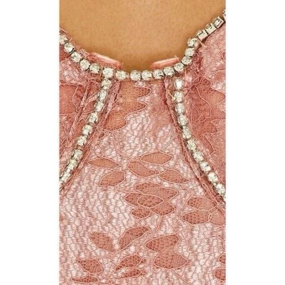 NWT For Love & Lemons x Revolve Shai Maxi Gown in Pink Size Small - Picture 4 of 10